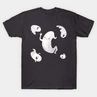 Cartoon cute ghost T-Shirt